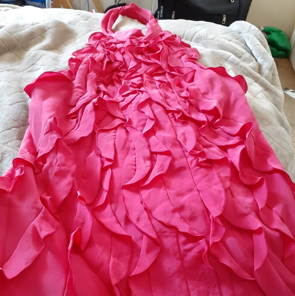 BCBG  MAXAZRIA HALTER TOP